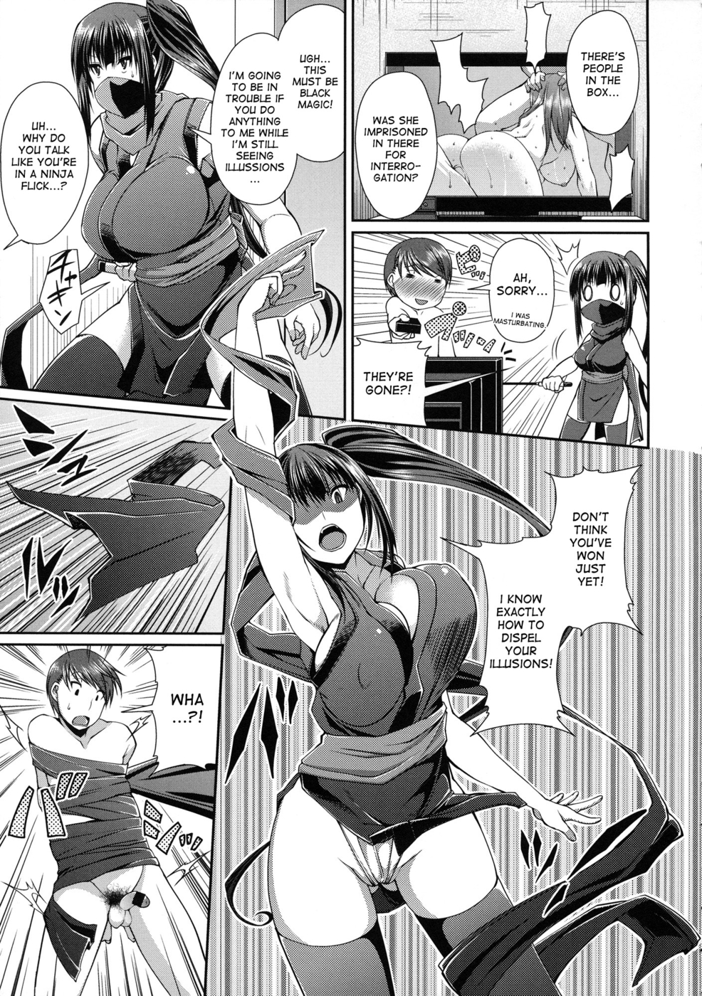 Hentai Manga Comic-That Girl Is A Kunoichi-Read-5